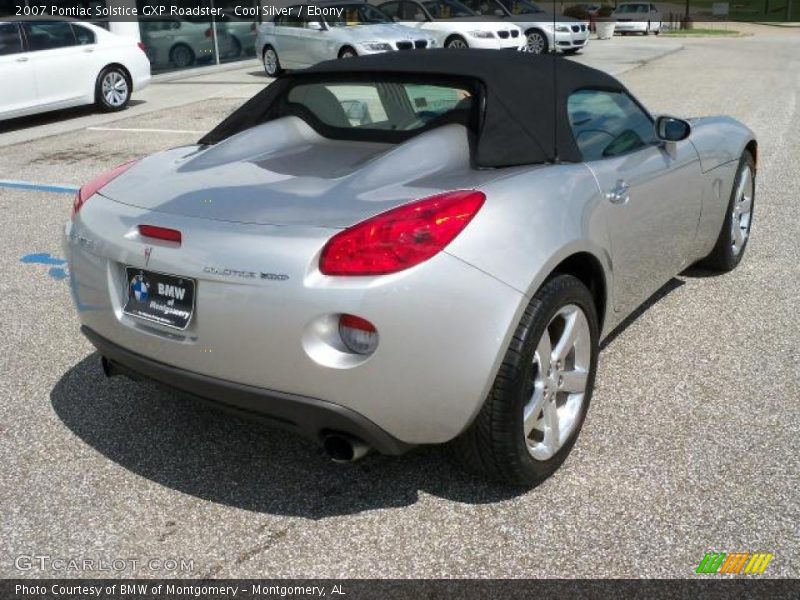 Cool Silver / Ebony 2007 Pontiac Solstice GXP Roadster