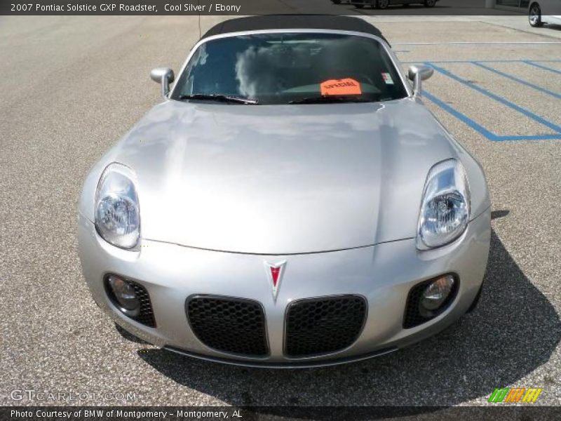 Cool Silver / Ebony 2007 Pontiac Solstice GXP Roadster