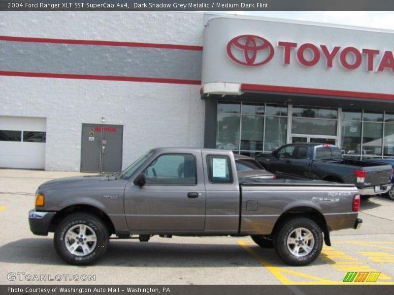 Dark Shadow Grey Metallic / Medium Dark Flint 2004 Ford Ranger XLT SST SuperCab 4x4