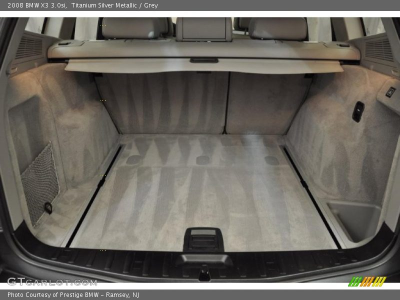 Titanium Silver Metallic / Grey 2008 BMW X3 3.0si
