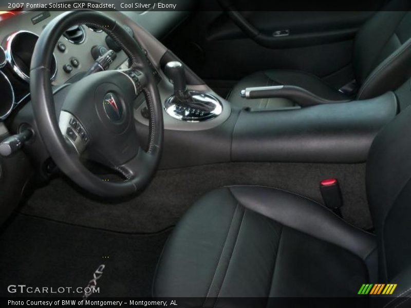 Cool Silver / Ebony 2007 Pontiac Solstice GXP Roadster