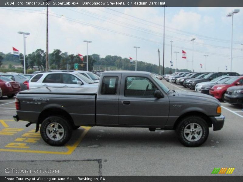 Dark Shadow Grey Metallic / Medium Dark Flint 2004 Ford Ranger XLT SST SuperCab 4x4