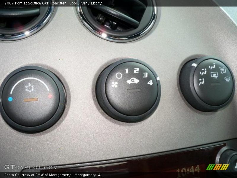 Cool Silver / Ebony 2007 Pontiac Solstice GXP Roadster