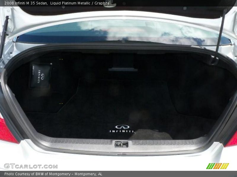 Liquid Platinum Metallic / Graphite 2008 Infiniti M 35 Sedan