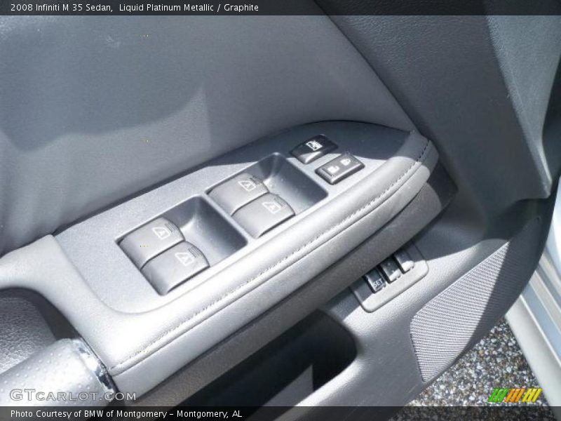 Liquid Platinum Metallic / Graphite 2008 Infiniti M 35 Sedan