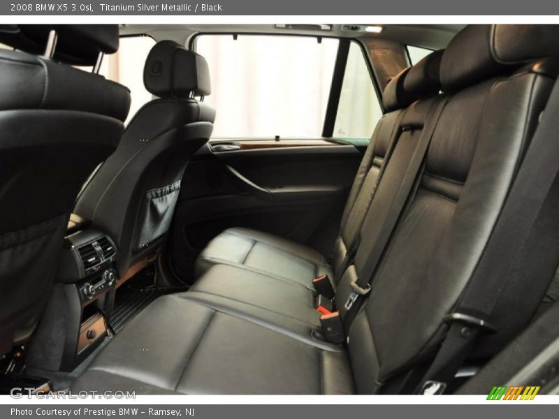 Titanium Silver Metallic / Black 2008 BMW X5 3.0si