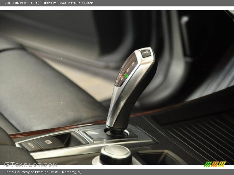 Titanium Silver Metallic / Black 2008 BMW X5 3.0si