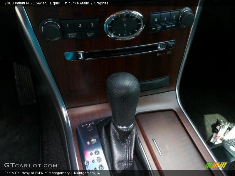 Liquid Platinum Metallic / Graphite 2008 Infiniti M 35 Sedan