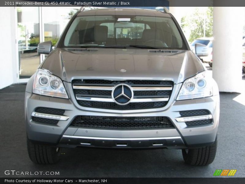 Palladium Silver Metallic / Black 2011 Mercedes-Benz GL 450 4Matic