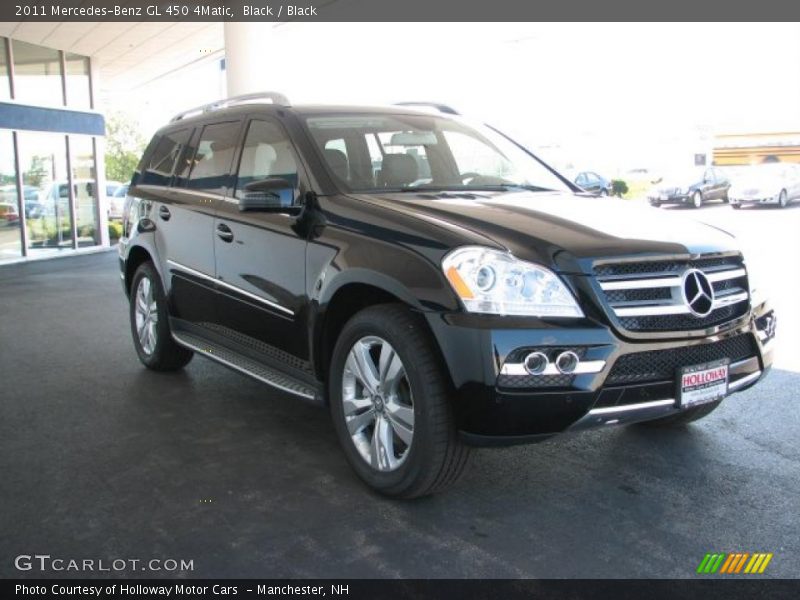Black / Black 2011 Mercedes-Benz GL 450 4Matic