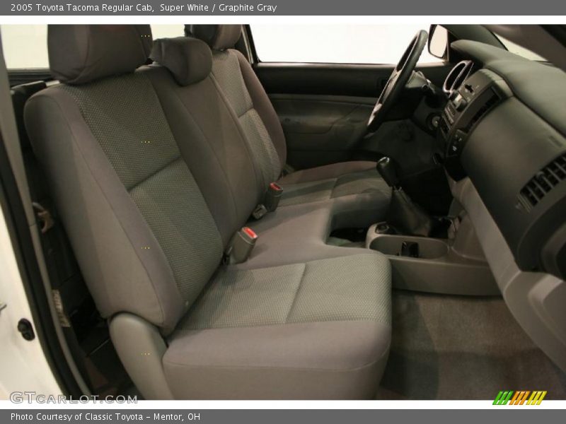 Super White / Graphite Gray 2005 Toyota Tacoma Regular Cab