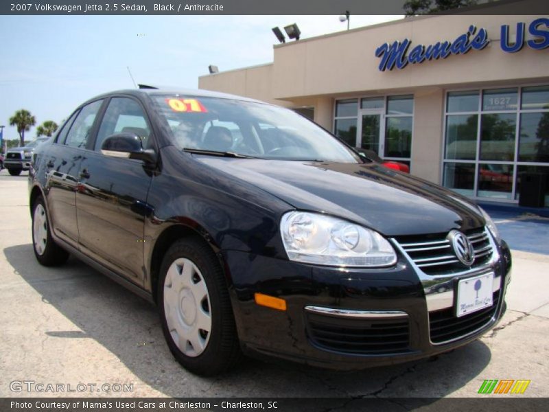 Black / Anthracite 2007 Volkswagen Jetta 2.5 Sedan