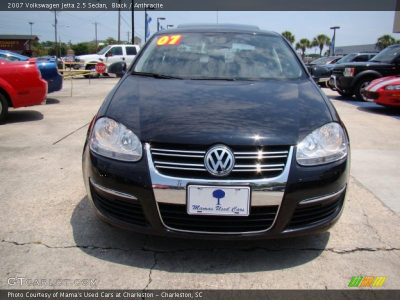 Black / Anthracite 2007 Volkswagen Jetta 2.5 Sedan
