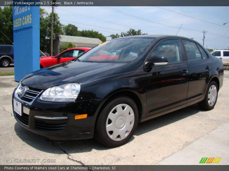 Black / Anthracite 2007 Volkswagen Jetta 2.5 Sedan