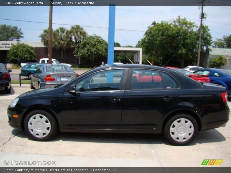 Black / Anthracite 2007 Volkswagen Jetta 2.5 Sedan