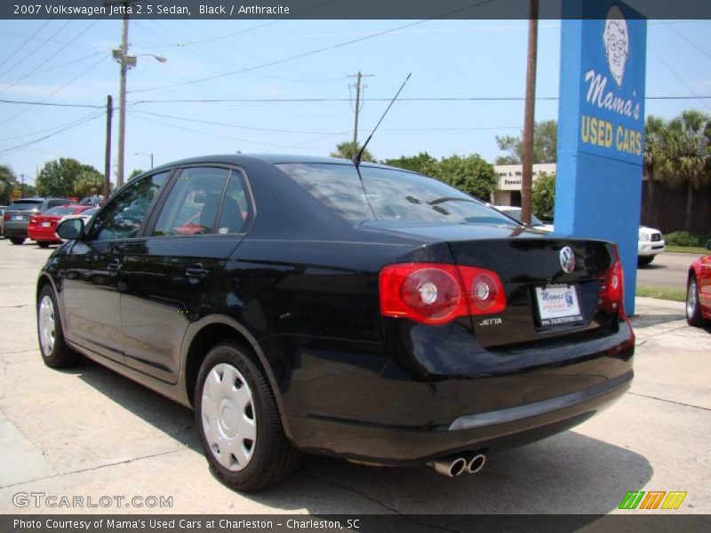 Black / Anthracite 2007 Volkswagen Jetta 2.5 Sedan
