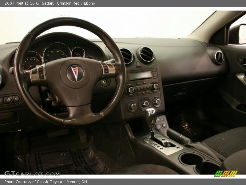Crimson Red / Ebony 2007 Pontiac G6 GT Sedan