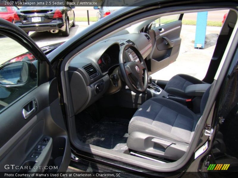 Black / Anthracite 2007 Volkswagen Jetta 2.5 Sedan