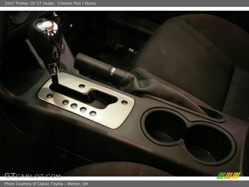 Crimson Red / Ebony 2007 Pontiac G6 GT Sedan