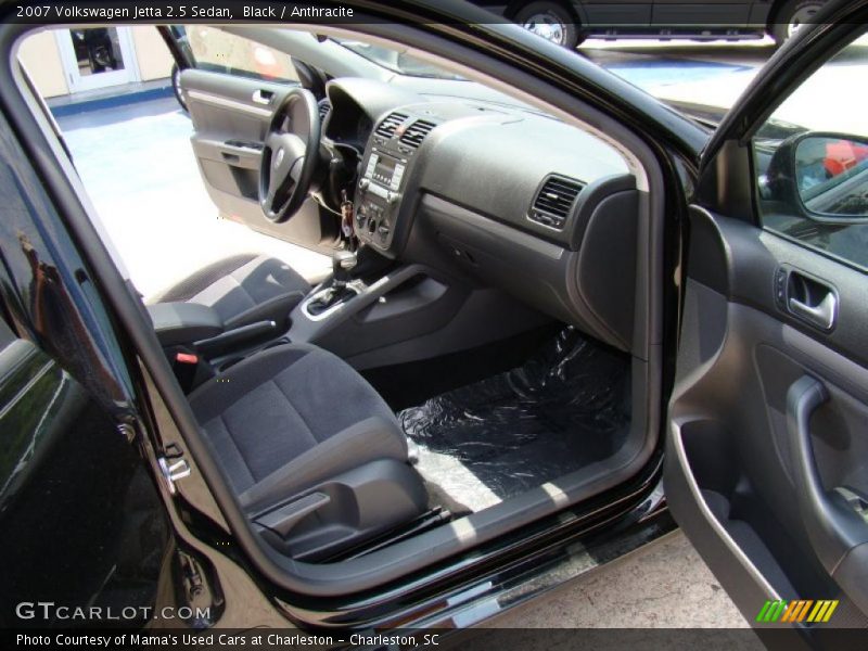 Black / Anthracite 2007 Volkswagen Jetta 2.5 Sedan