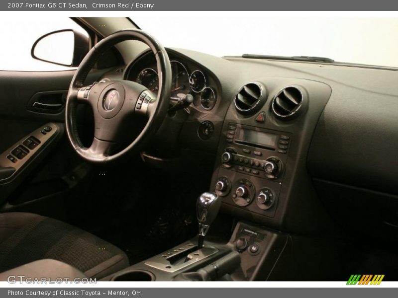 Crimson Red / Ebony 2007 Pontiac G6 GT Sedan