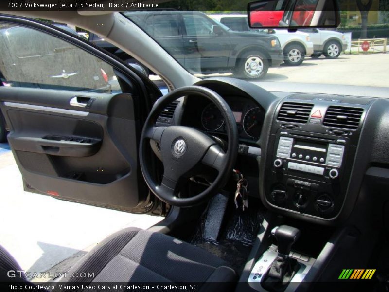 Black / Anthracite 2007 Volkswagen Jetta 2.5 Sedan