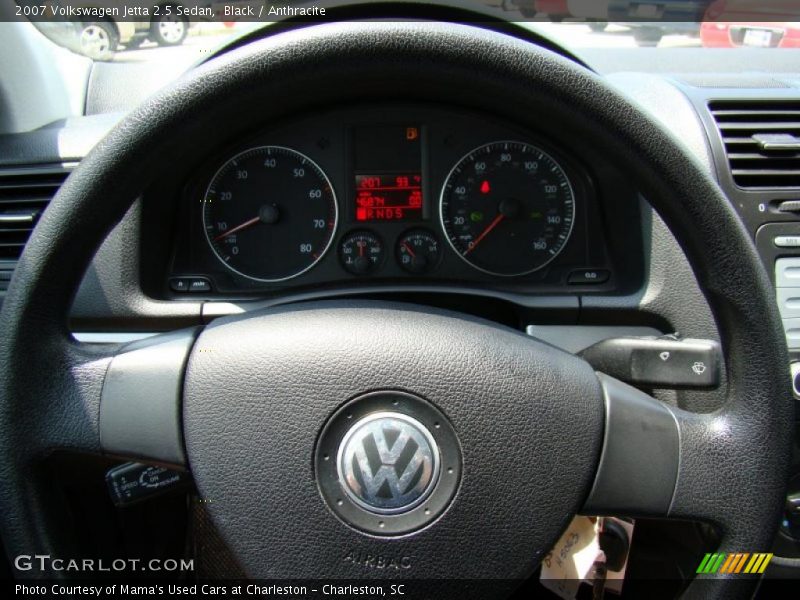 Black / Anthracite 2007 Volkswagen Jetta 2.5 Sedan