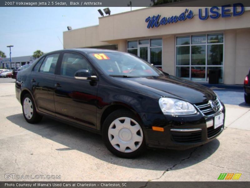 Black / Anthracite 2007 Volkswagen Jetta 2.5 Sedan