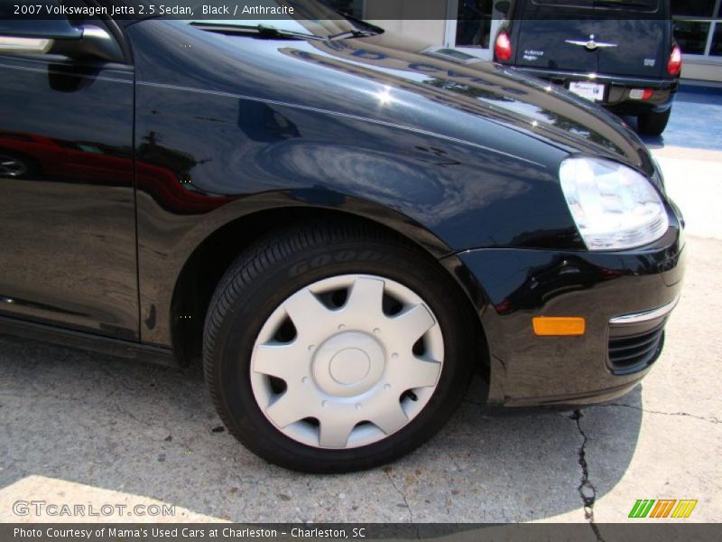 Black / Anthracite 2007 Volkswagen Jetta 2.5 Sedan