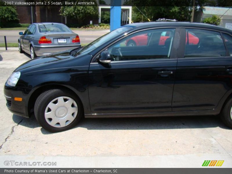 Black / Anthracite 2007 Volkswagen Jetta 2.5 Sedan