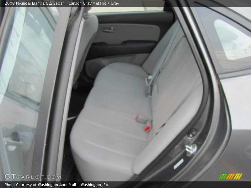 Carbon Gray Metallic / Gray 2008 Hyundai Elantra GLS Sedan