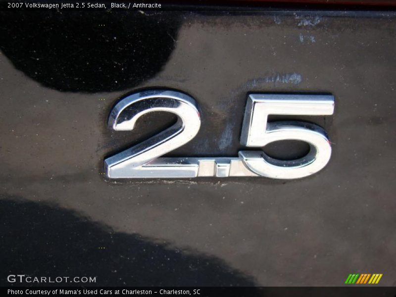 Black / Anthracite 2007 Volkswagen Jetta 2.5 Sedan