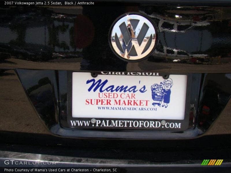 Black / Anthracite 2007 Volkswagen Jetta 2.5 Sedan