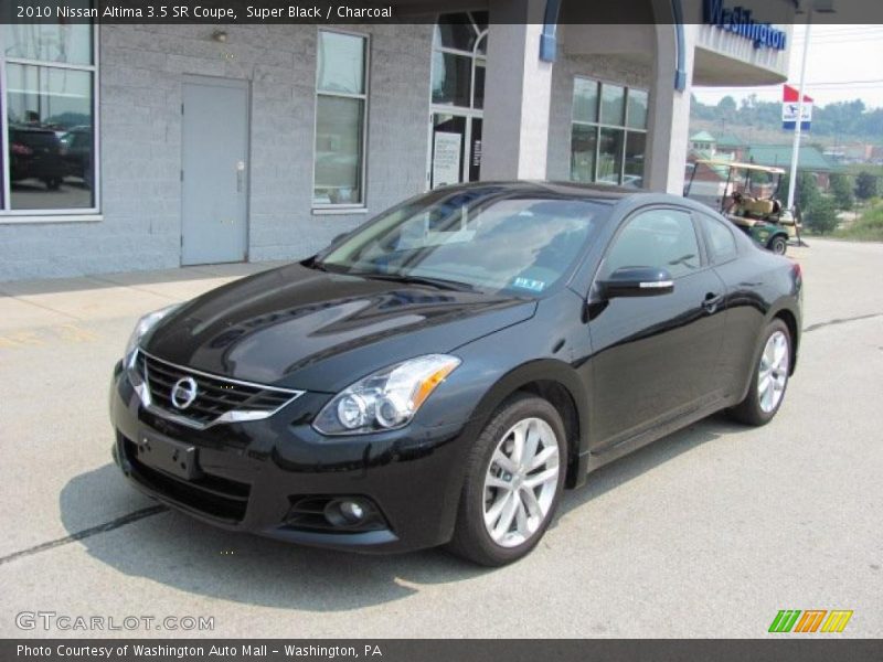Super Black / Charcoal 2010 Nissan Altima 3.5 SR Coupe