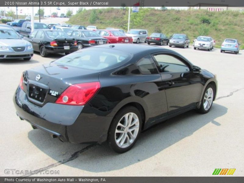 Super Black / Charcoal 2010 Nissan Altima 3.5 SR Coupe