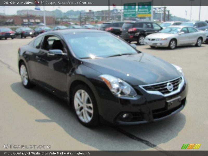 Super Black / Charcoal 2010 Nissan Altima 3.5 SR Coupe