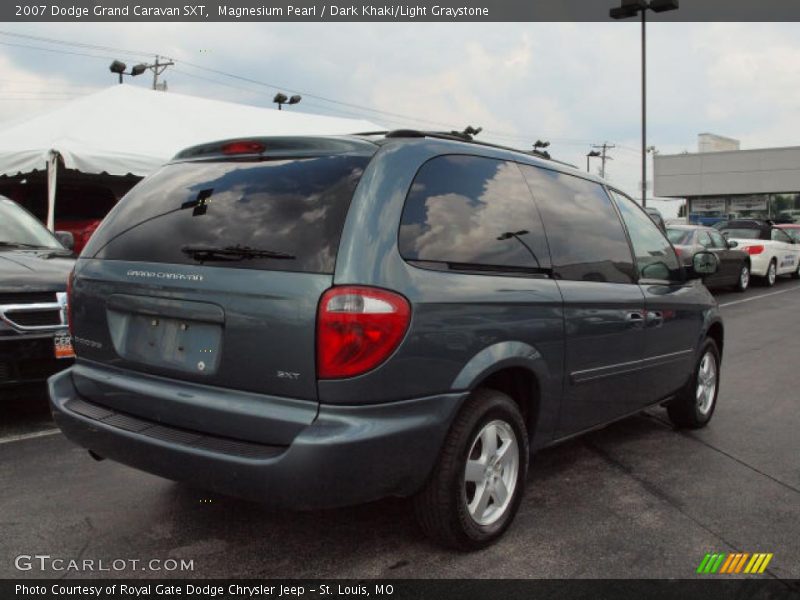 Magnesium Pearl / Dark Khaki/Light Graystone 2007 Dodge Grand Caravan SXT