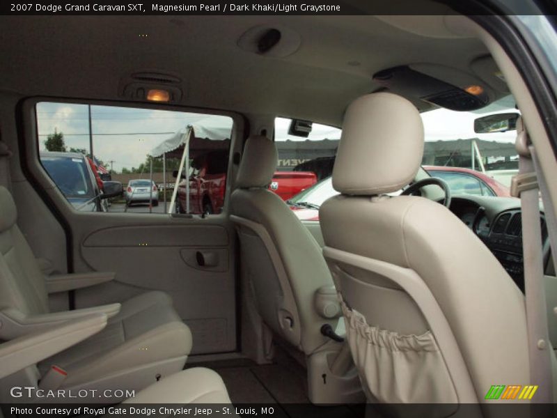 Magnesium Pearl / Dark Khaki/Light Graystone 2007 Dodge Grand Caravan SXT