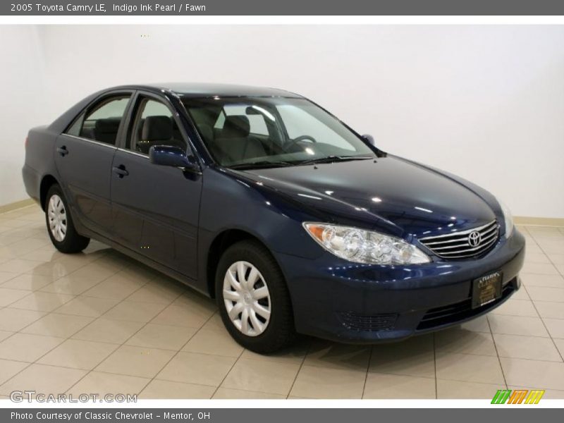 Indigo Ink Pearl / Fawn 2005 Toyota Camry LE