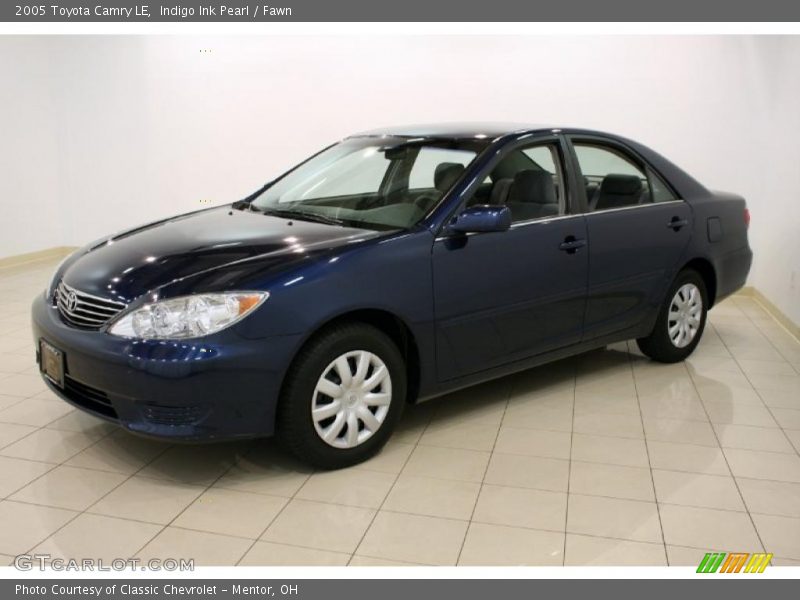 Indigo Ink Pearl / Fawn 2005 Toyota Camry LE