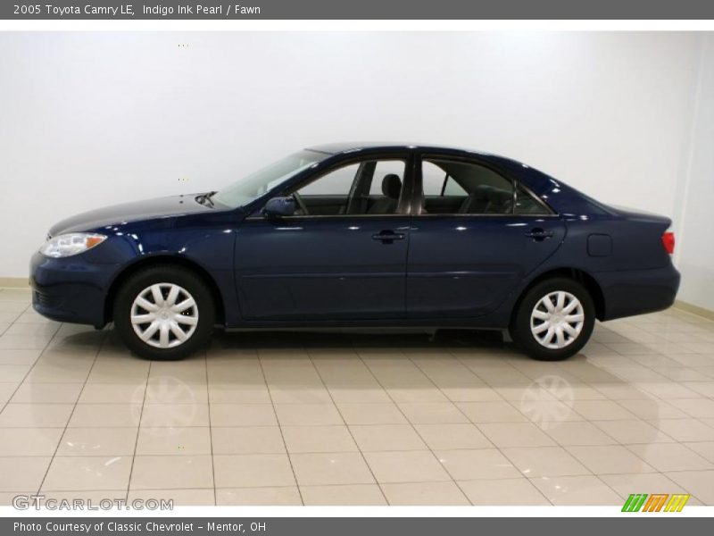 Indigo Ink Pearl / Fawn 2005 Toyota Camry LE