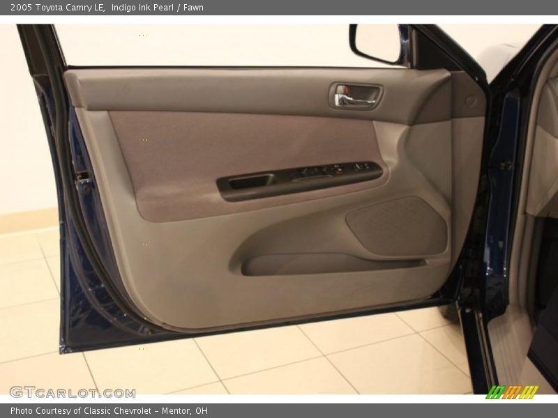 Indigo Ink Pearl / Fawn 2005 Toyota Camry LE