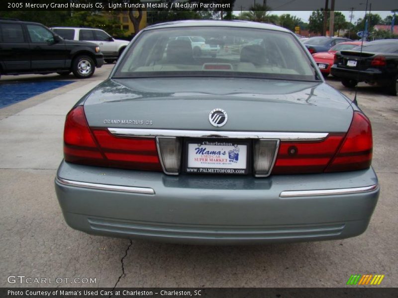 Light Tundra Metallic / Medium Parchment 2005 Mercury Grand Marquis GS