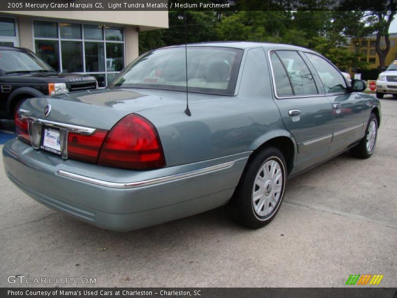 Light Tundra Metallic / Medium Parchment 2005 Mercury Grand Marquis GS