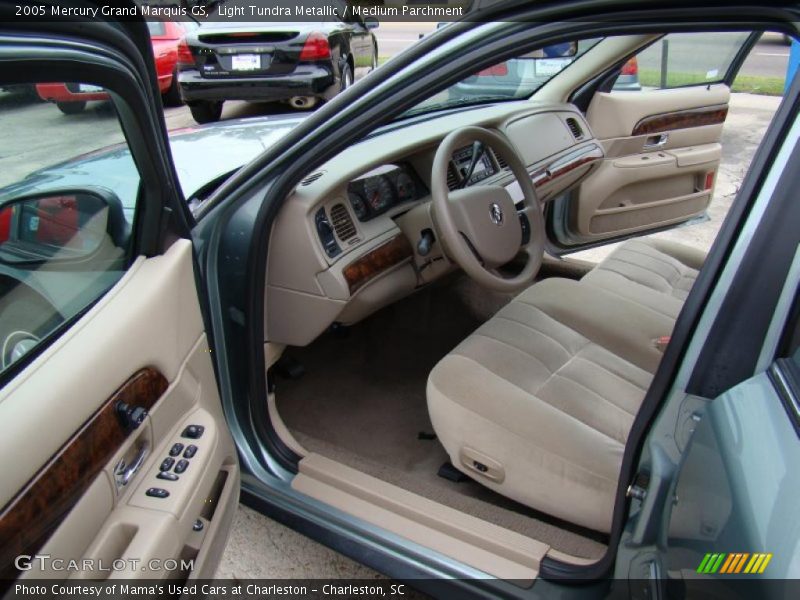 Light Tundra Metallic / Medium Parchment 2005 Mercury Grand Marquis GS