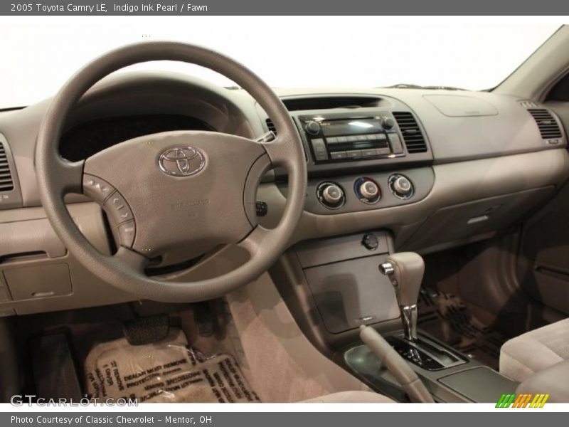 Indigo Ink Pearl / Fawn 2005 Toyota Camry LE