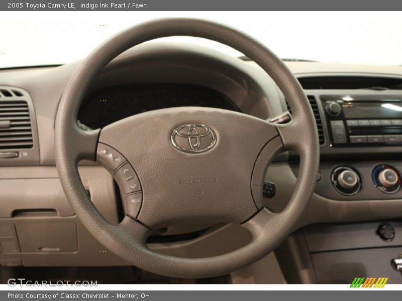 Indigo Ink Pearl / Fawn 2005 Toyota Camry LE
