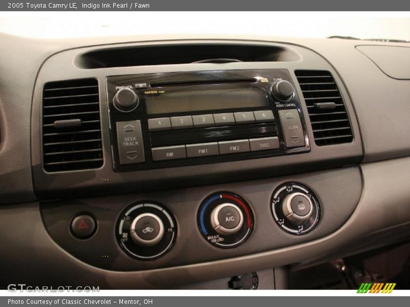 Indigo Ink Pearl / Fawn 2005 Toyota Camry LE