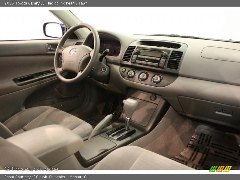 Indigo Ink Pearl / Fawn 2005 Toyota Camry LE