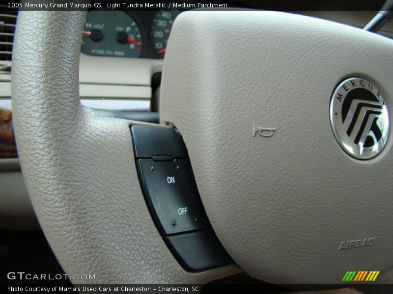 Light Tundra Metallic / Medium Parchment 2005 Mercury Grand Marquis GS